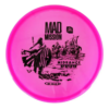 Glacier Line Midrange Mad Mission. 170-175g, Pink - Guru Disc Golf