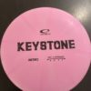 Retro Burst Putter Keystone, 173+, Pink/White Disc Golf