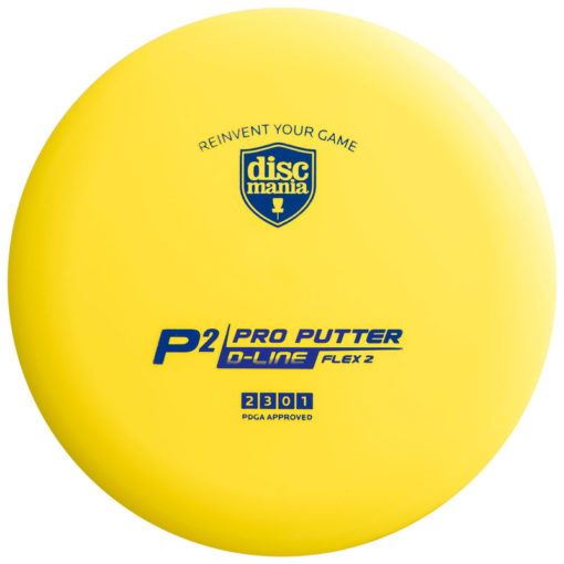 D-Line Flex 2 Putter P2, Assorterte Farger - Discmania