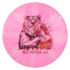 Gold Burst Driver Sapphire, 173+, Pink/White - Latitude 64 Disc Golf