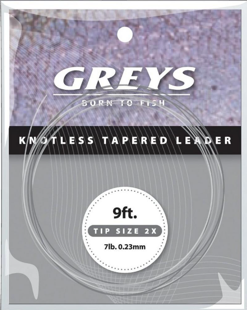 Greys Tapered Leader 9ft 0X 10lb Fortom