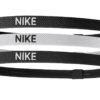 Nike Elastic Hairband 3PK "BLACK/WHITE/BLACK"