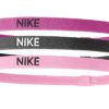 Nike Elastic hairband 3PK "SPARK PINK/GRIDIRON/PRISM PINK"