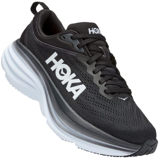 W Bondi 8 "BWHT/BLACK / WHITE" - Hoka One One Dame