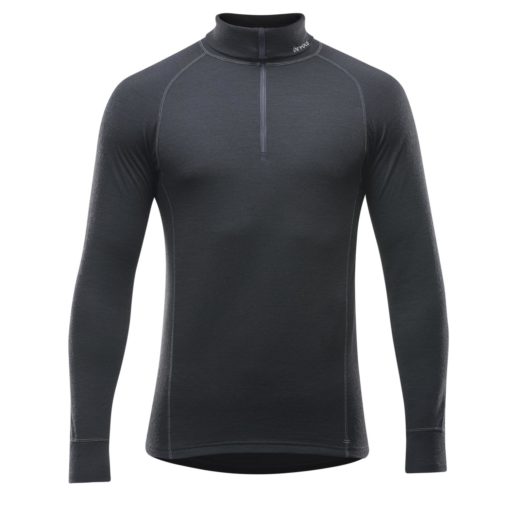 Duo Active Merino 205 Zip Neck Man "Black" - Devold