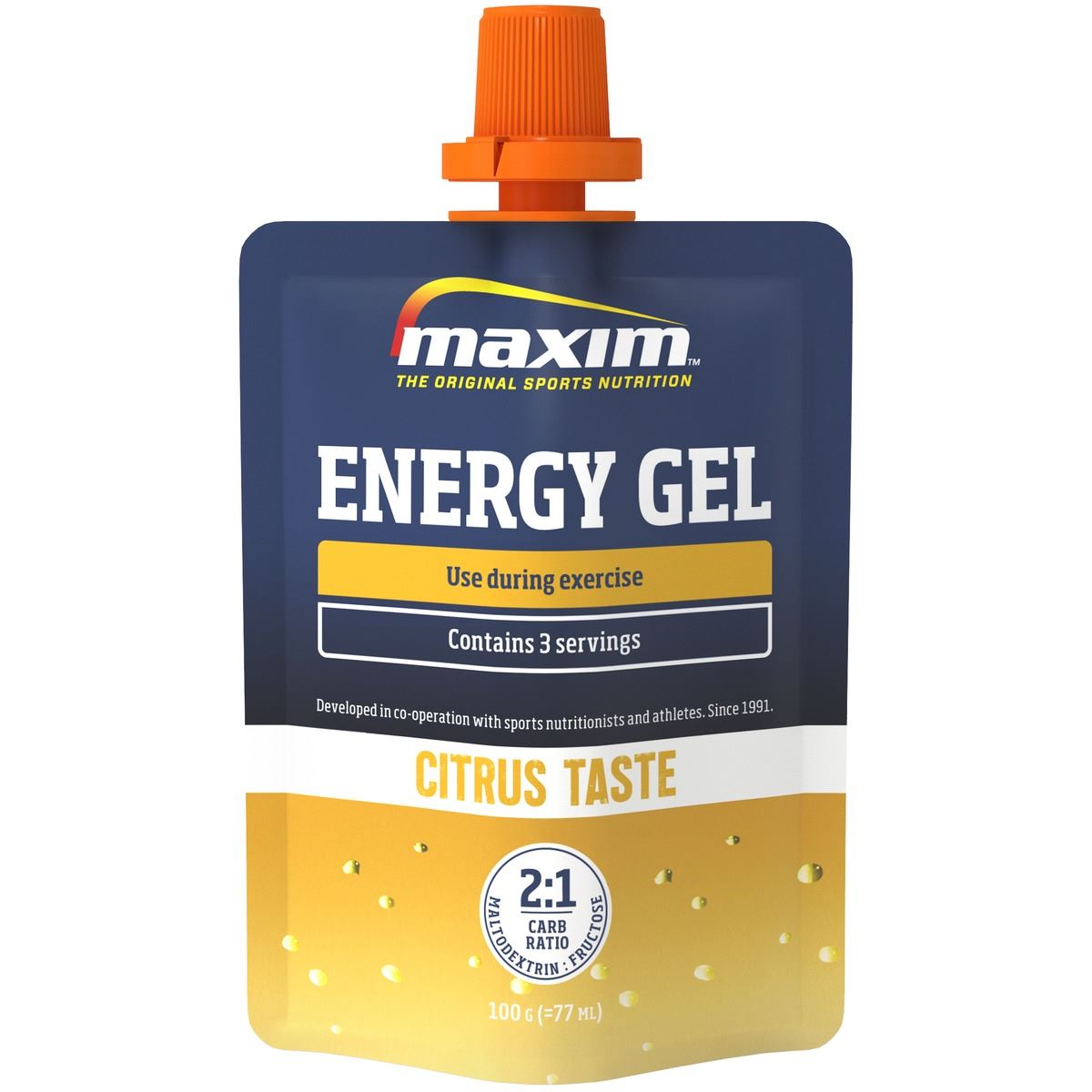 Maxim Instant energy gel 100g citrus