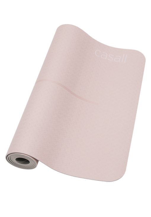 Yoga Mat Position 4mm "Lucky Pink/Grey" - Casall