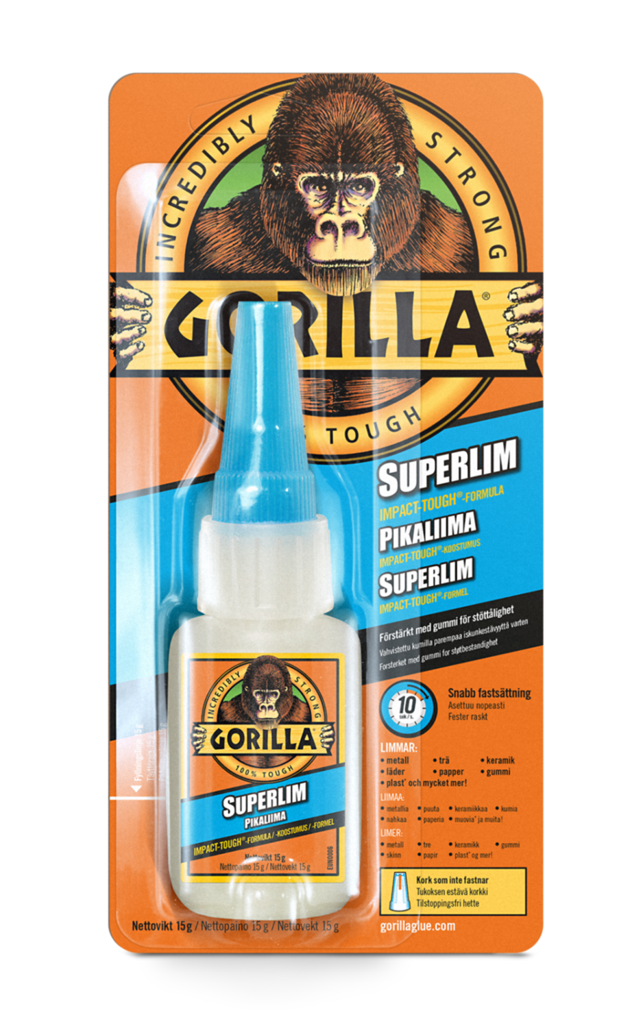 Gorilla Superglue 15 gram