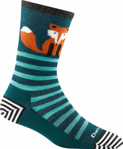 Animal Haus W Crew Lightweight "Dark Teal" - Darn Tough