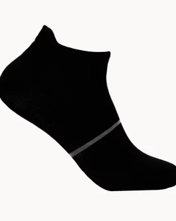 Tufte unisex merino light low sock "black"  Tufte