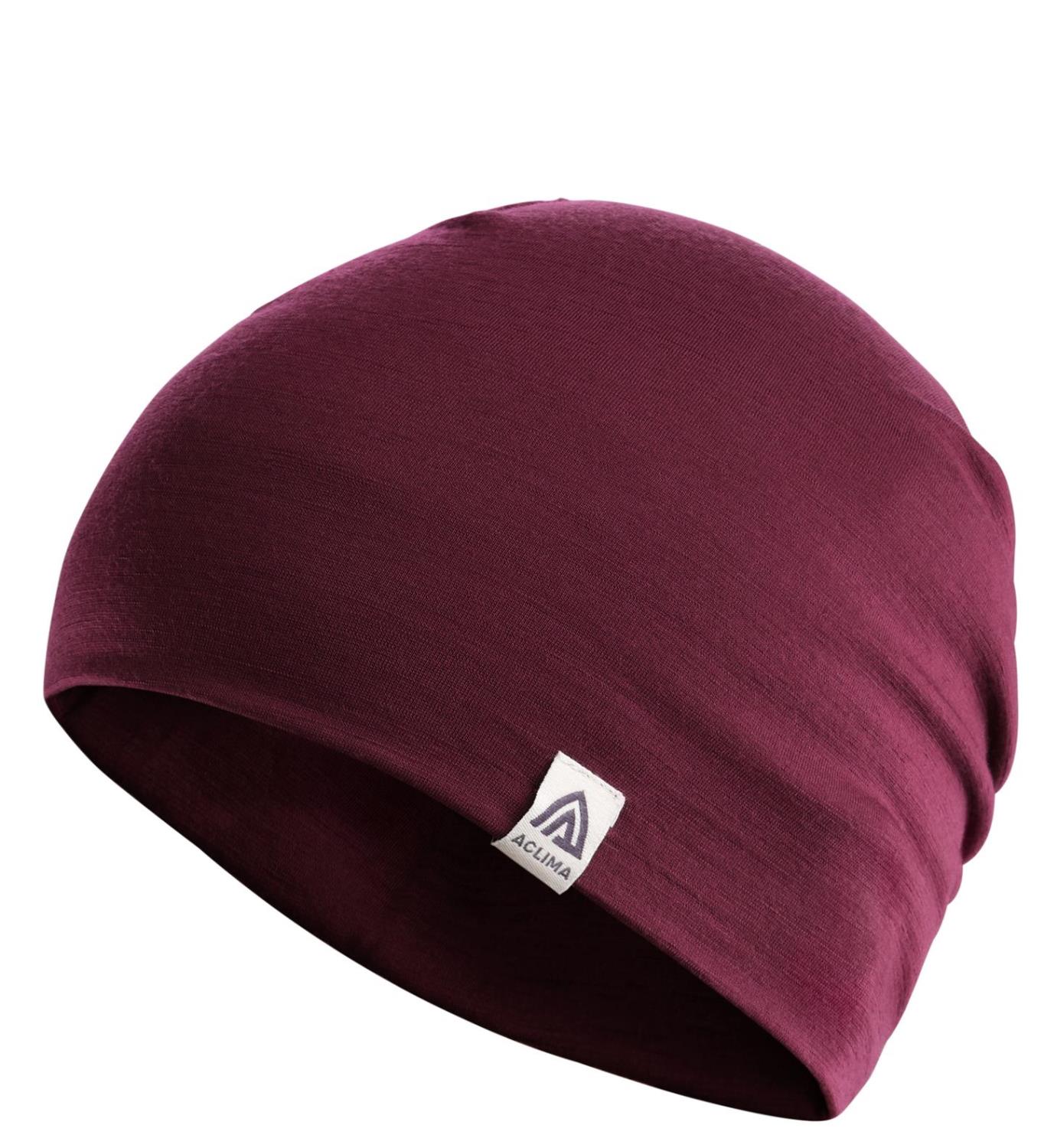 Lightwool Relaxed Beanie One Size "Zinfandel" - Aclima