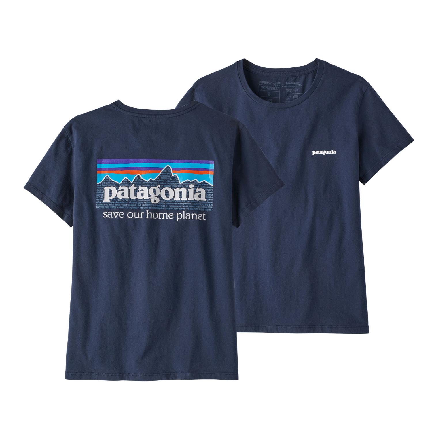 W´s P-6 Mission Organic T-Shirt "New Navy" - Patagonia