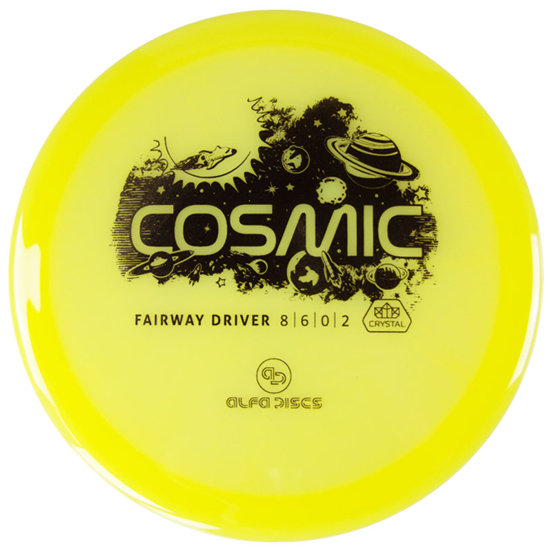 Crystal Line Driver Cosmic 170-176g "Yellow" - Alfa Discs
