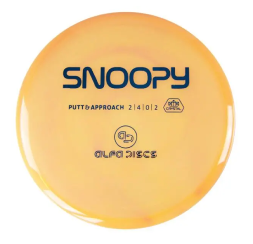 Crystal Line Putter Snoopy 170-176g "Pink" - Alfa Discs