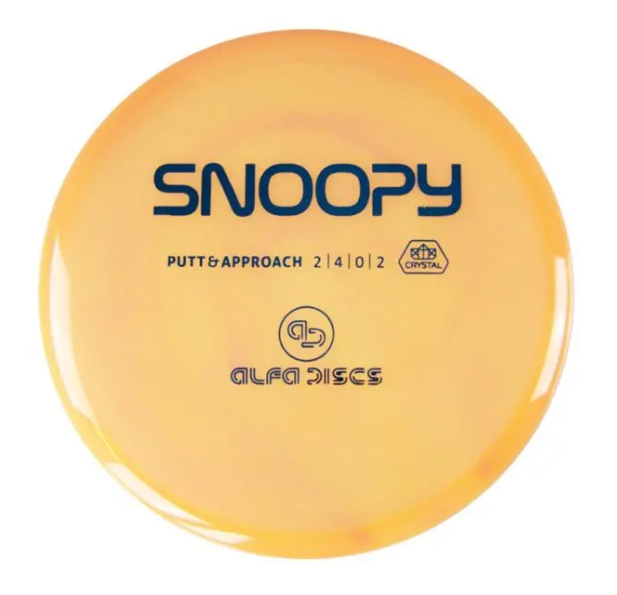 Crystal Line Putter Snoopy 170-176g "Pink" - Alfa Discs