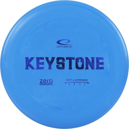 Zero Medium Putter Keystone 173+ "Blue" - Latitude 64