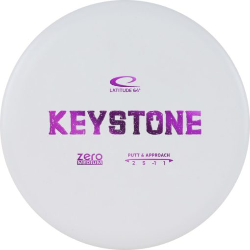 Zero Medium Putter Keystone 173+ "White" - Latitude 64