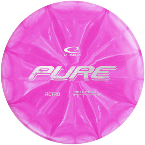Retro Burst Putter Pure 173+ "Pink/White" - Latitude 64