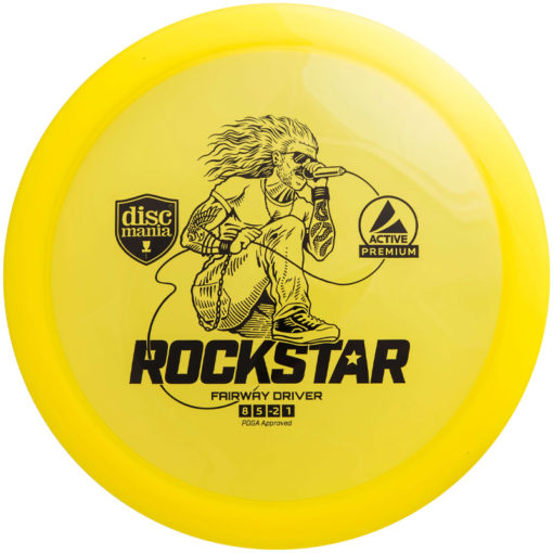 Active Premium Driver Rockstar "Yellow" - Discmania