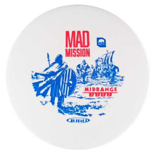 Arctic Line Midrange Mad Mission 150-165g "White" - Guru