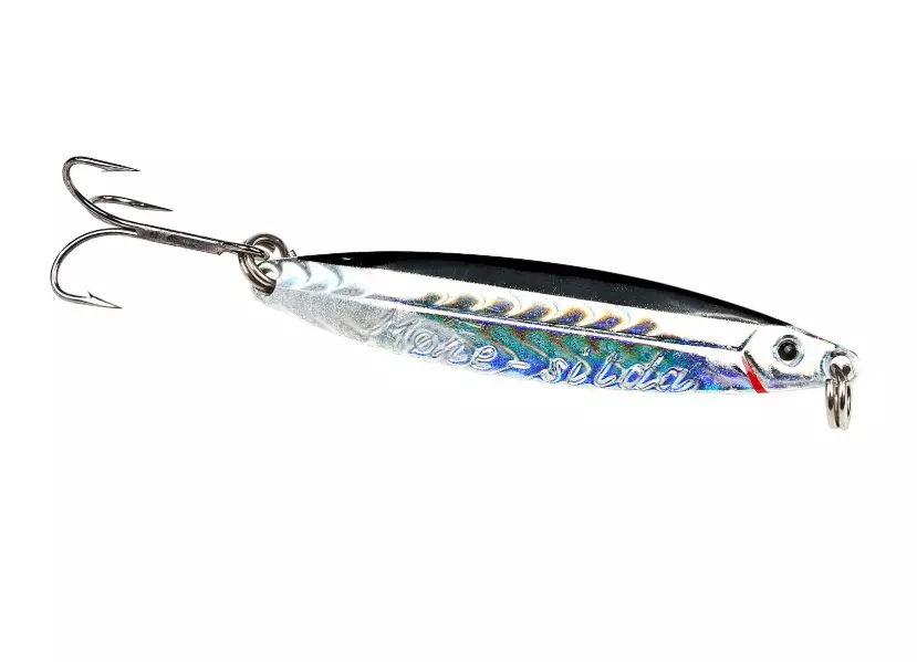Møresilda holo 10 g 60 mm "sølv/sort"
