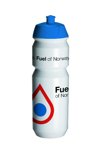 Drikkeflaske 0,7L "hvit"- Fuel of Norway