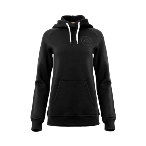 Fleecewool V2 Hoodie W´s "Jet Black" - Aclima