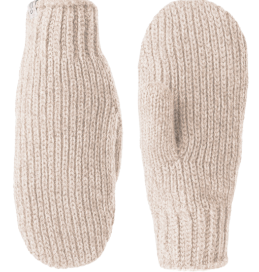 Lit woolmix mittens "light beige"- Johaug