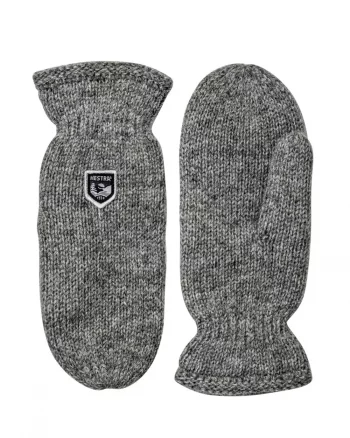 Basic Wool Mitt "Grey" - Hestra