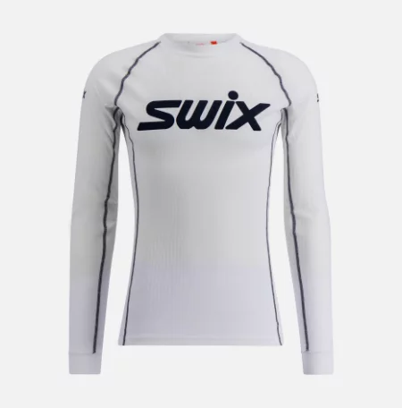 RaceX Classic Long Sleeve M "Bright White/ Dark Navy" - Swix