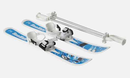 SNO KIDS CHILDREN´S SKIS WITH POLES "Blue Car Design" - Hamax