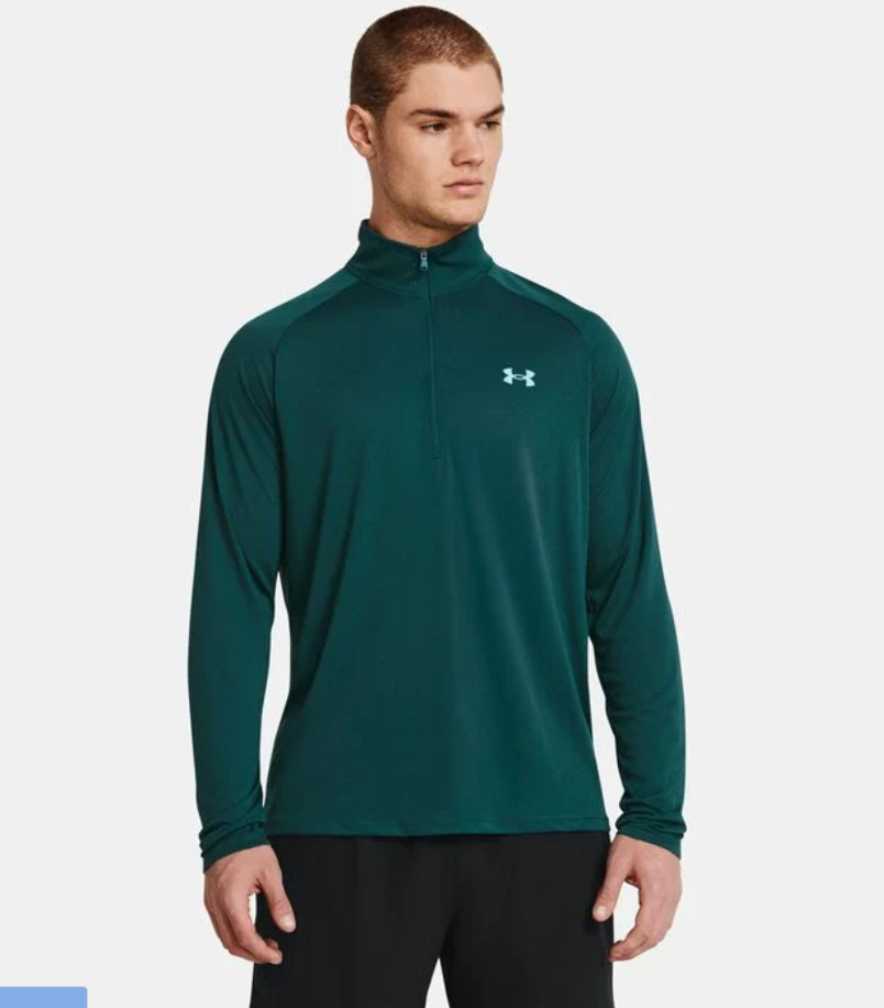 Tech 2.0 1/2 Zip "Hydro Teal" - Under Armour
