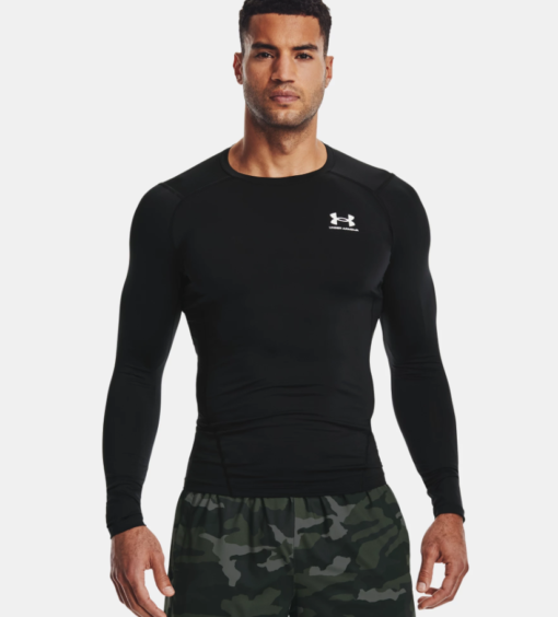 HG Armour Comp LS "Black" - Under Armour