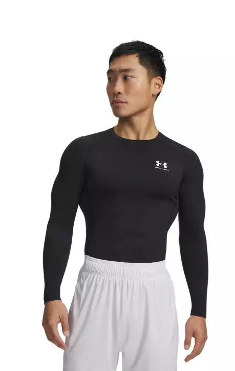 HG Armour Comp LS "Black" - Under Armour