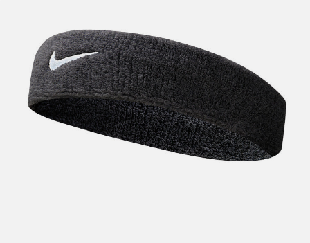 Nike Swoosh Headband "Black/White"