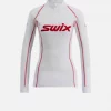 RaceX Classic Half Zip W "Bright White/Swix Red" - Swix