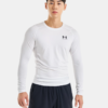HG Armour Comp LS "White" - Under Armour