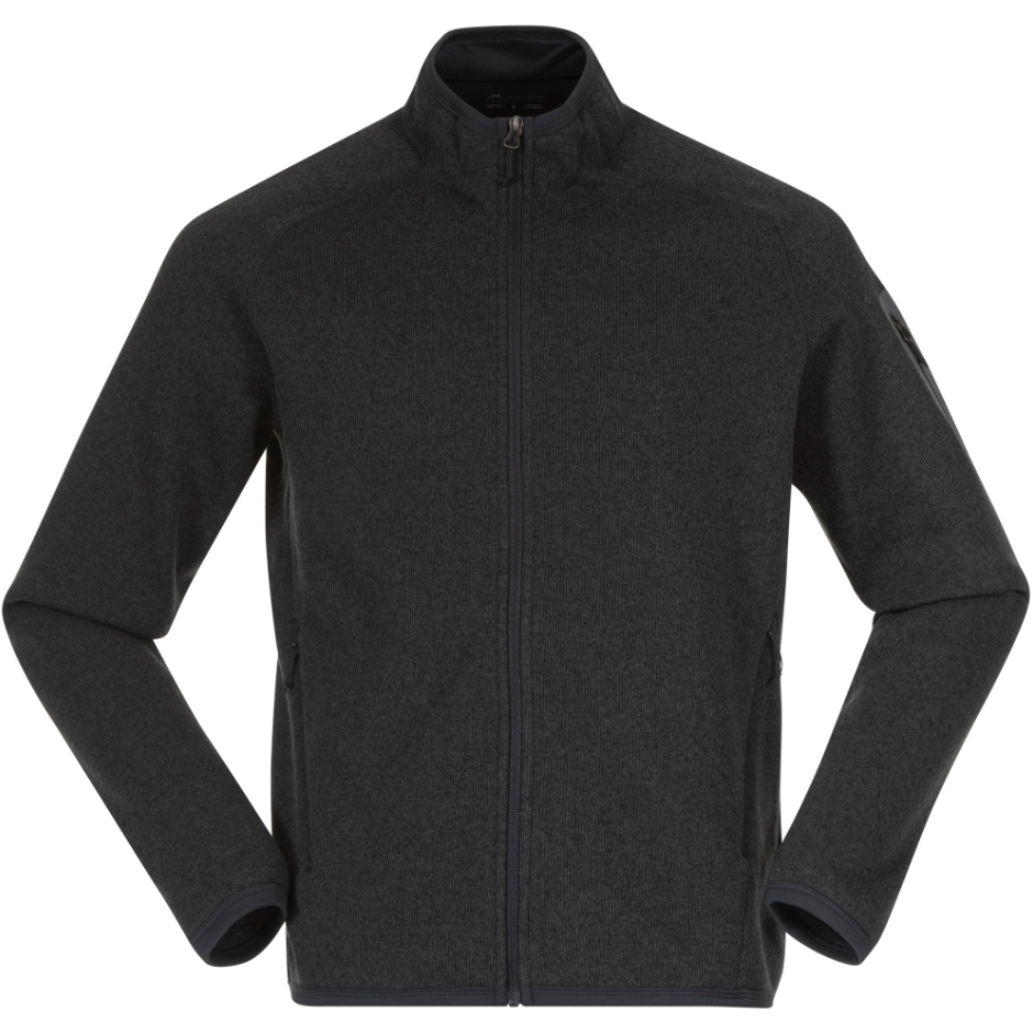 Kamphaug Knitted Jacket "Dark Shadow Grey" - Bergans