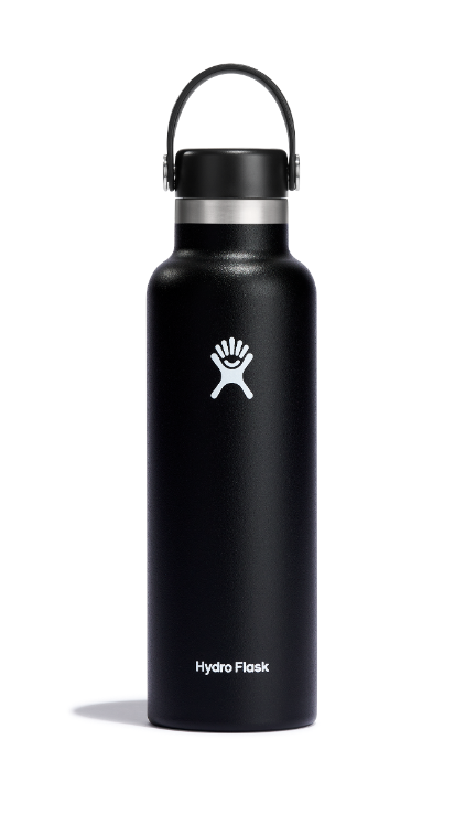 21 OZ Standard Flex Cap "Black" - Hydro Flask