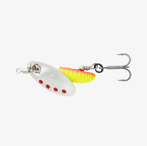 Grub Spinner #2 5,8g "Silver Red Yellow" - Savage Gear