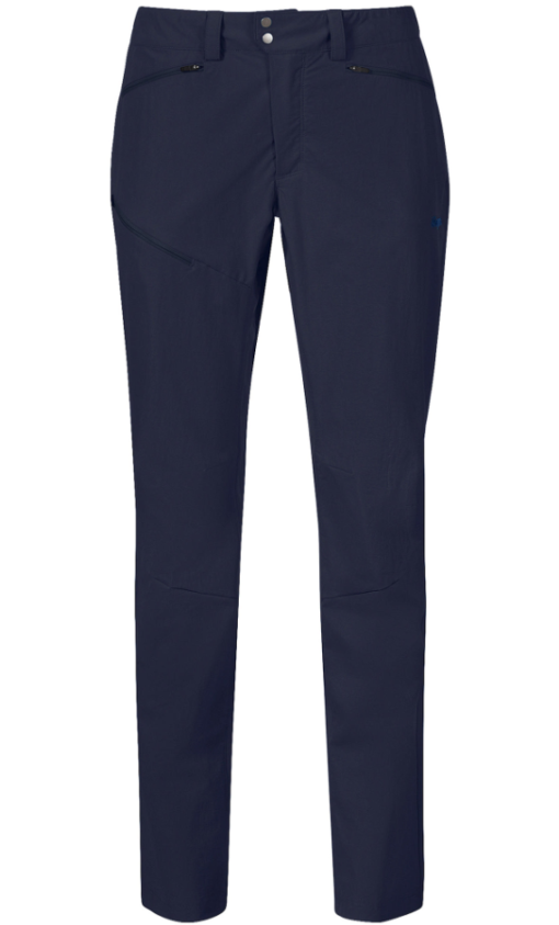 Rabot Light Softshell Pants Women "Navy Blue" - Bergans