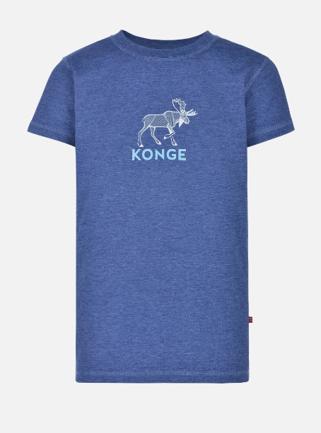 Varde T-Shirt m Print JR "Konge/Blue Depths" - Jotunheim