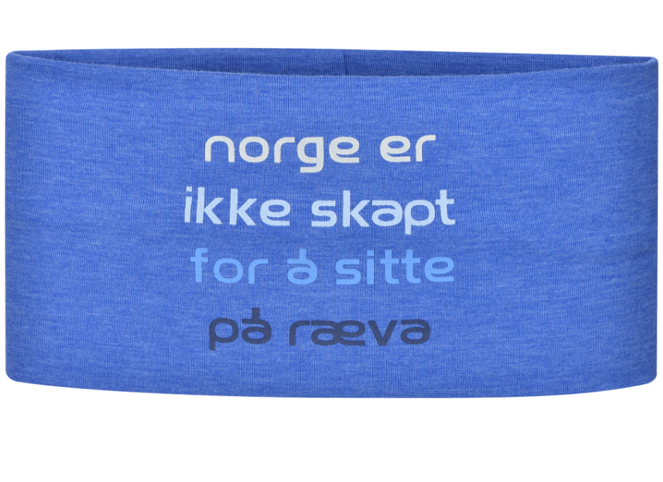 Varde Pannebånd One Size "Norge/Dazzling Blue" - Jotunheim