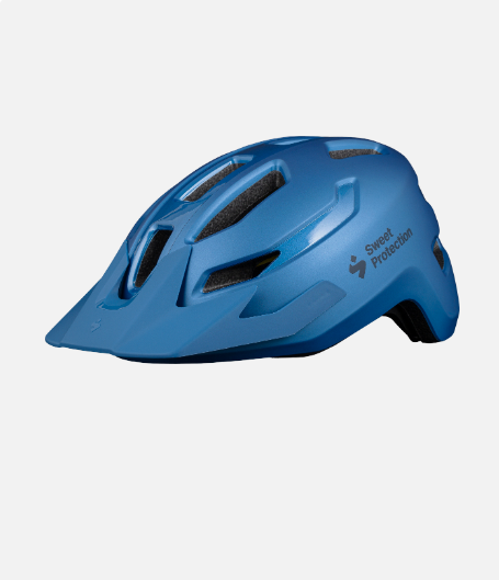 Ripper Helmet JR "Sky Blue Metal" - Sweet Protection