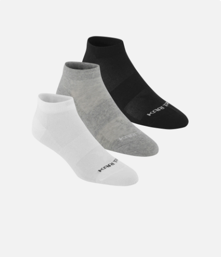 Tåfis Sock 3PK "White/Grey/Black" - Kari Traa
