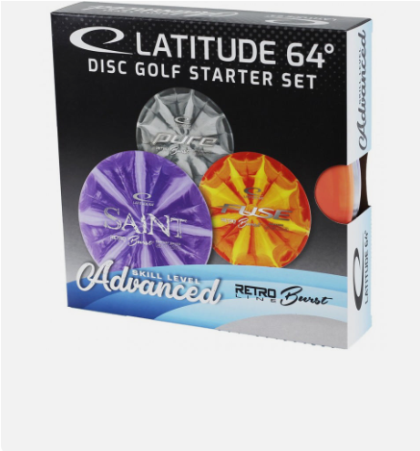 Retro Burst Advanced Disc Golf Starter Set "Assorted colors" - Latitude 64