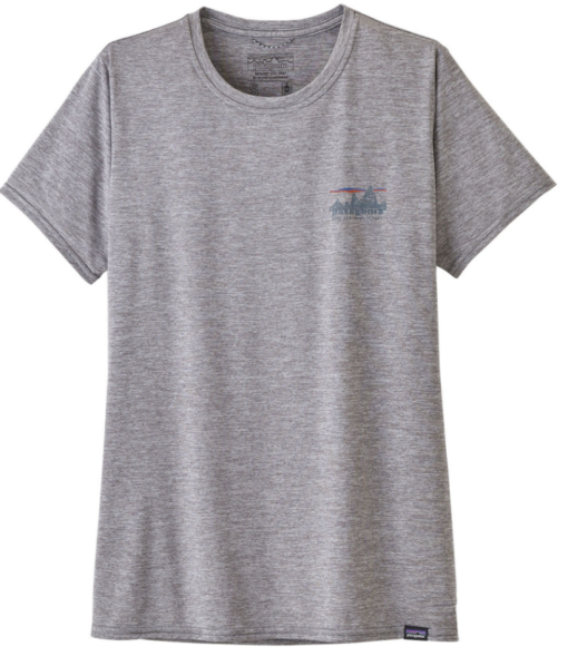 W's Cap Cool Daily Graphic Shirt "skyline feather gray"- Patagonia