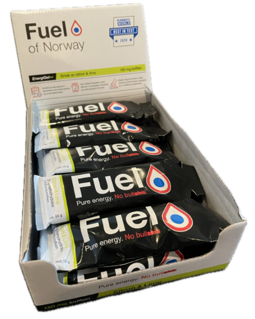 Energigel+ Sitron & Lime - Fuel Of Norway