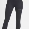 Flattering Curved High Waist Tights "Black" - Röhnisch