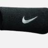 Nike Swoosh Doublewide Wristbands 2 PK "Black/White"